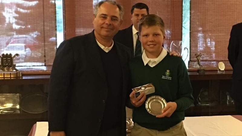  Sebastián Desoisa y Cristina Albertazzi, ganadores del Puntuable Zonal Nacional de Playa Serena. - La Hacienda Alcaidesa Links Golf Resort