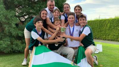 Imagen de El Equipo Andaluz ganador del Campeonato de España de FF AA Infantil, ‘VIII Memorial Blanca Mayor’ | La Hacienda Alcaidesa Links Golf Resort