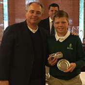 Image of Sebastián Desoisa and Cristina Albertazzi, winners of Puntuable Zonal Nacional of Playa Serena. | La Hacienda Alcaidesa Links Golf Resort